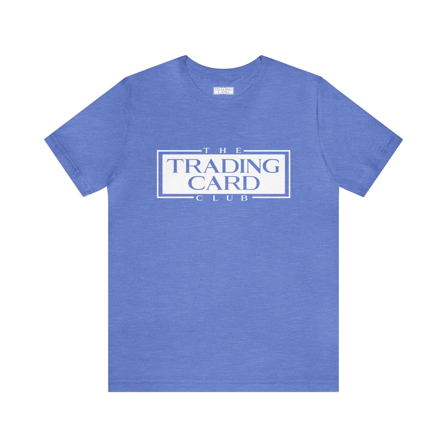 The Trading Card Club Box Logo in White