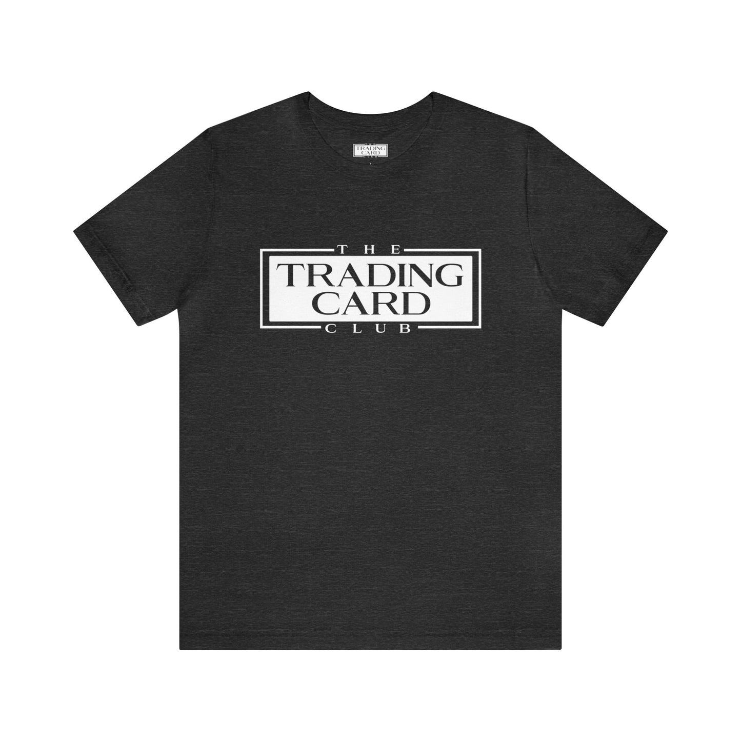 The Trading Card Club Box Logo in White