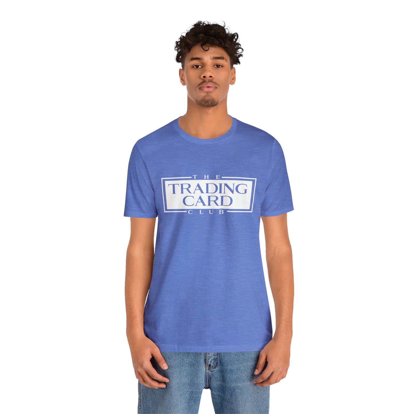 The Trading Card Club Box Logo in White