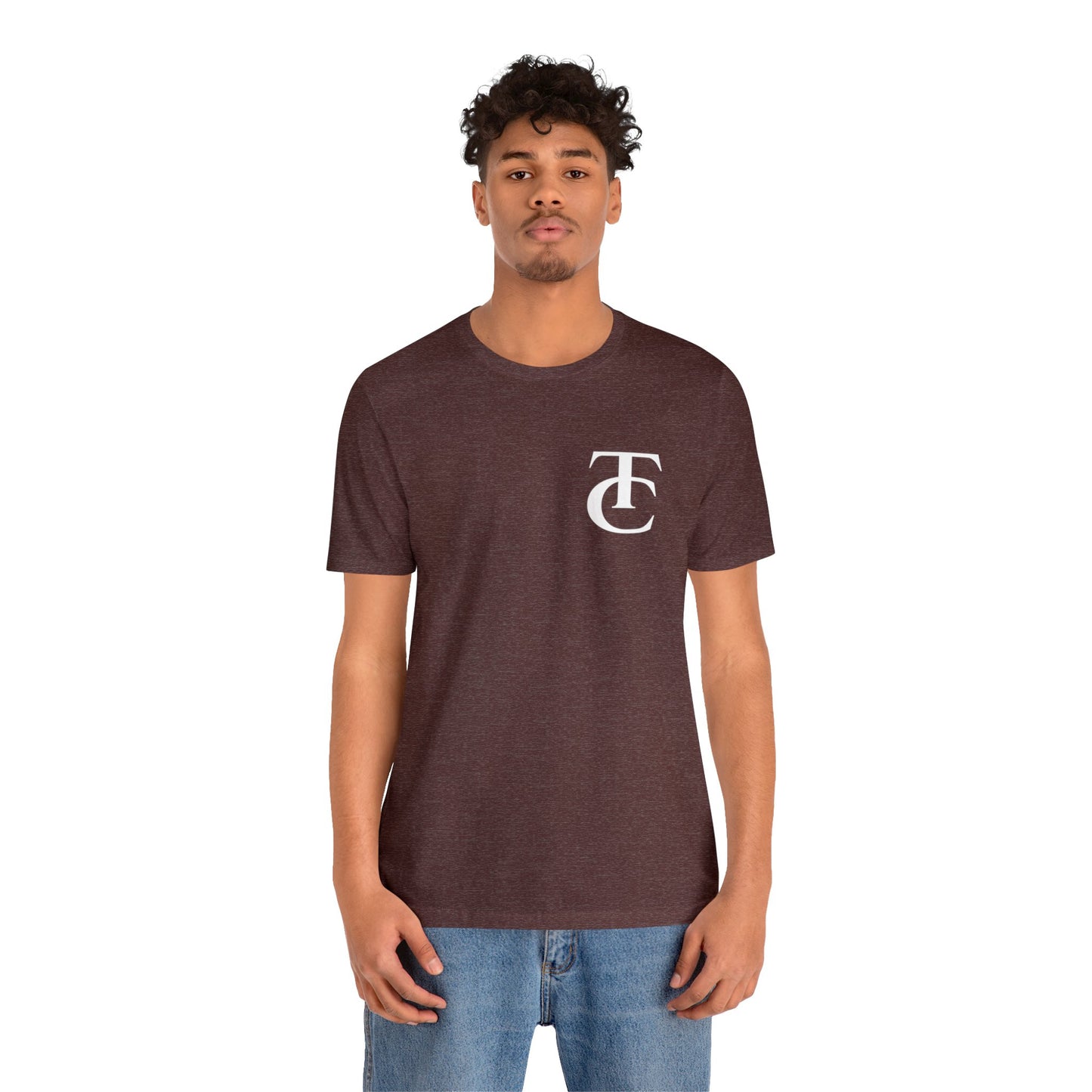 TC Logo White Short Sleeve Tee