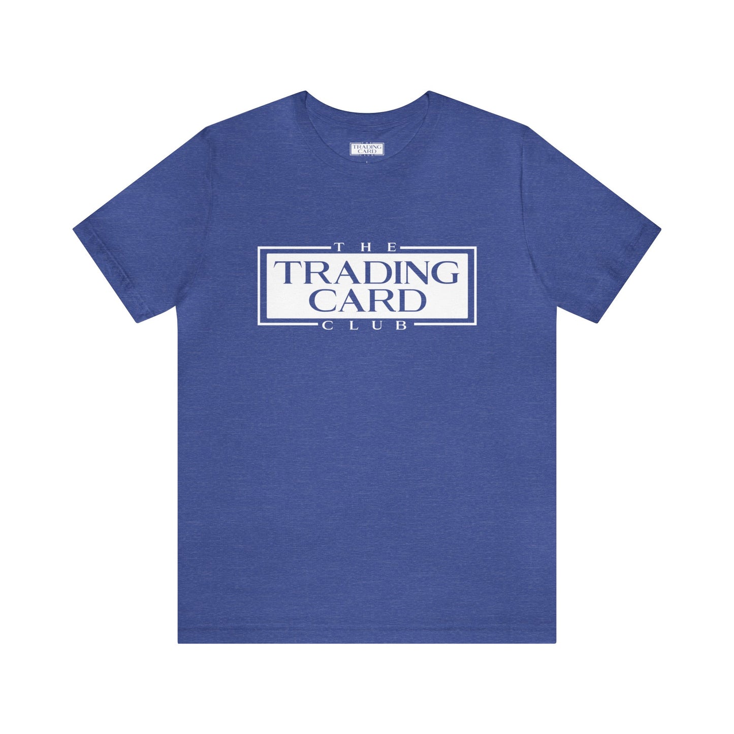 The Trading Card Club Box Logo in White