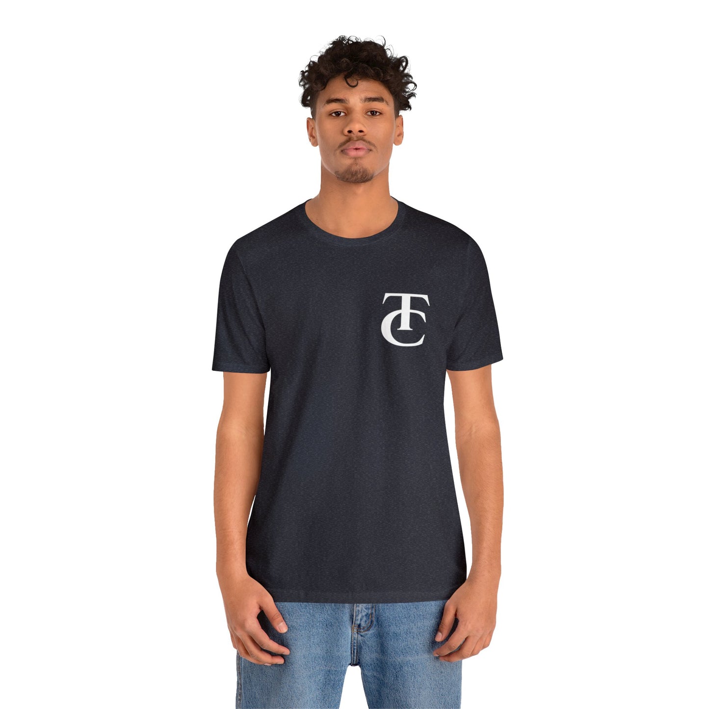 TC Logo White Short Sleeve Tee