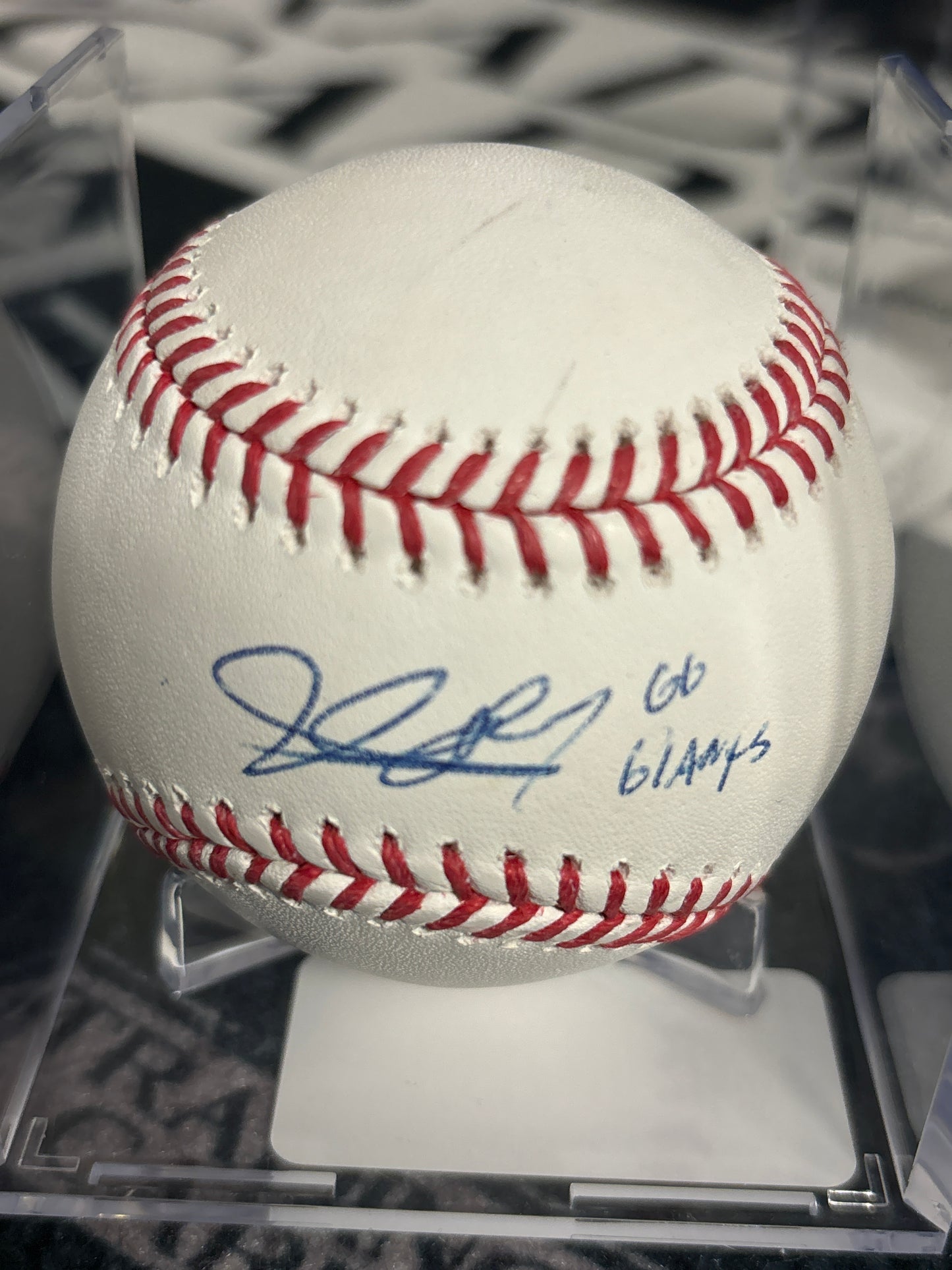 Signed Baseball - Hunter Bishop JSA
