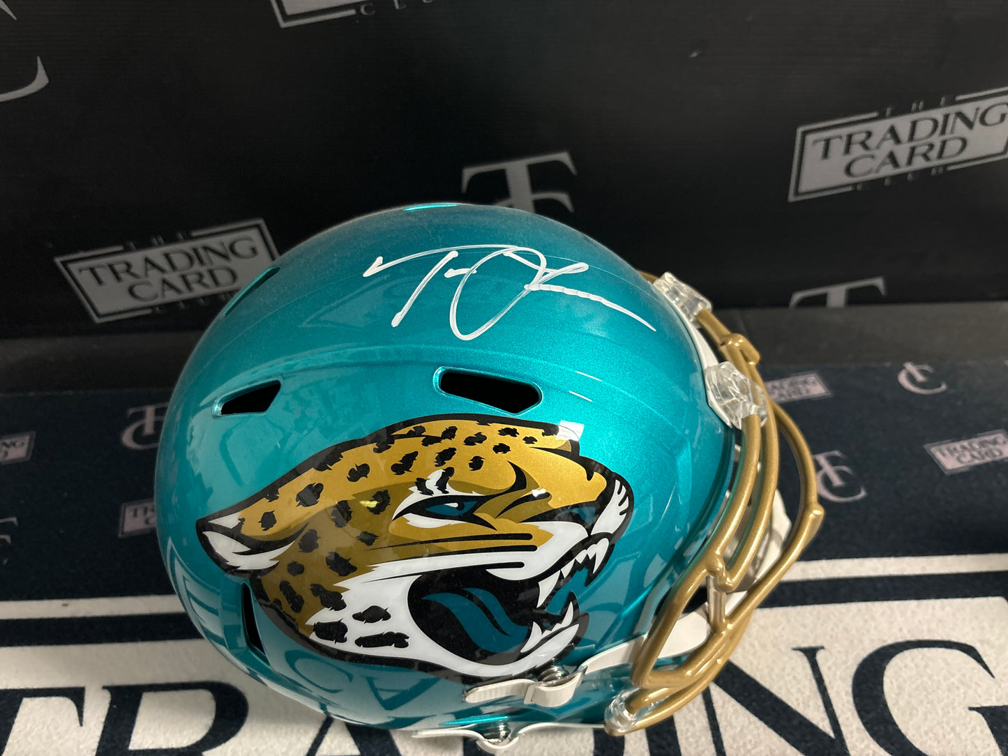 Trevor Lawrence Sugned Helmet Fanatics