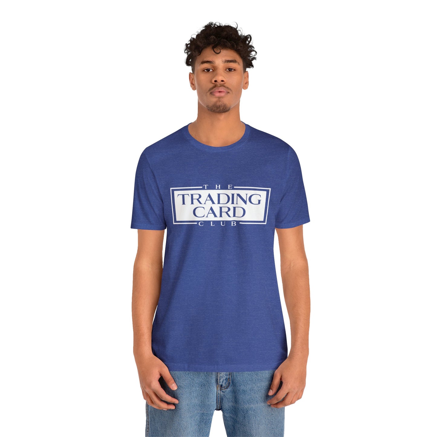 The Trading Card Club Box Logo in White
