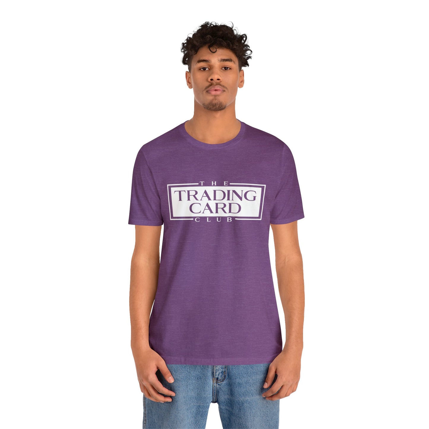 The Trading Card Club Box Logo in White