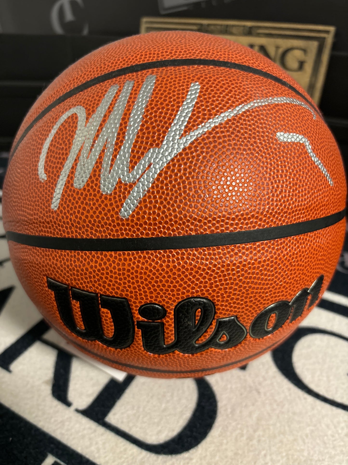 Signed Basketball-Victor Wembanyama
