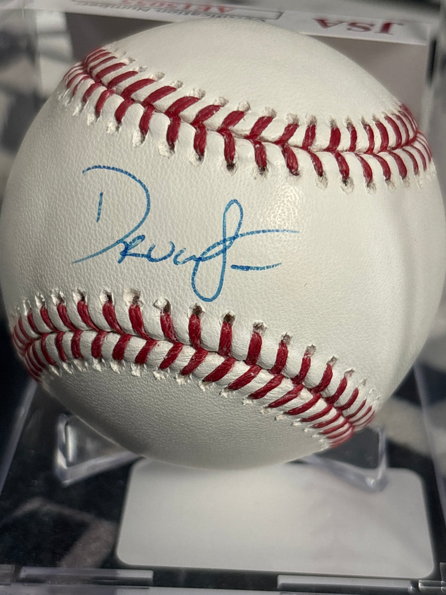 Signed Baseball - Druw Jones JSA