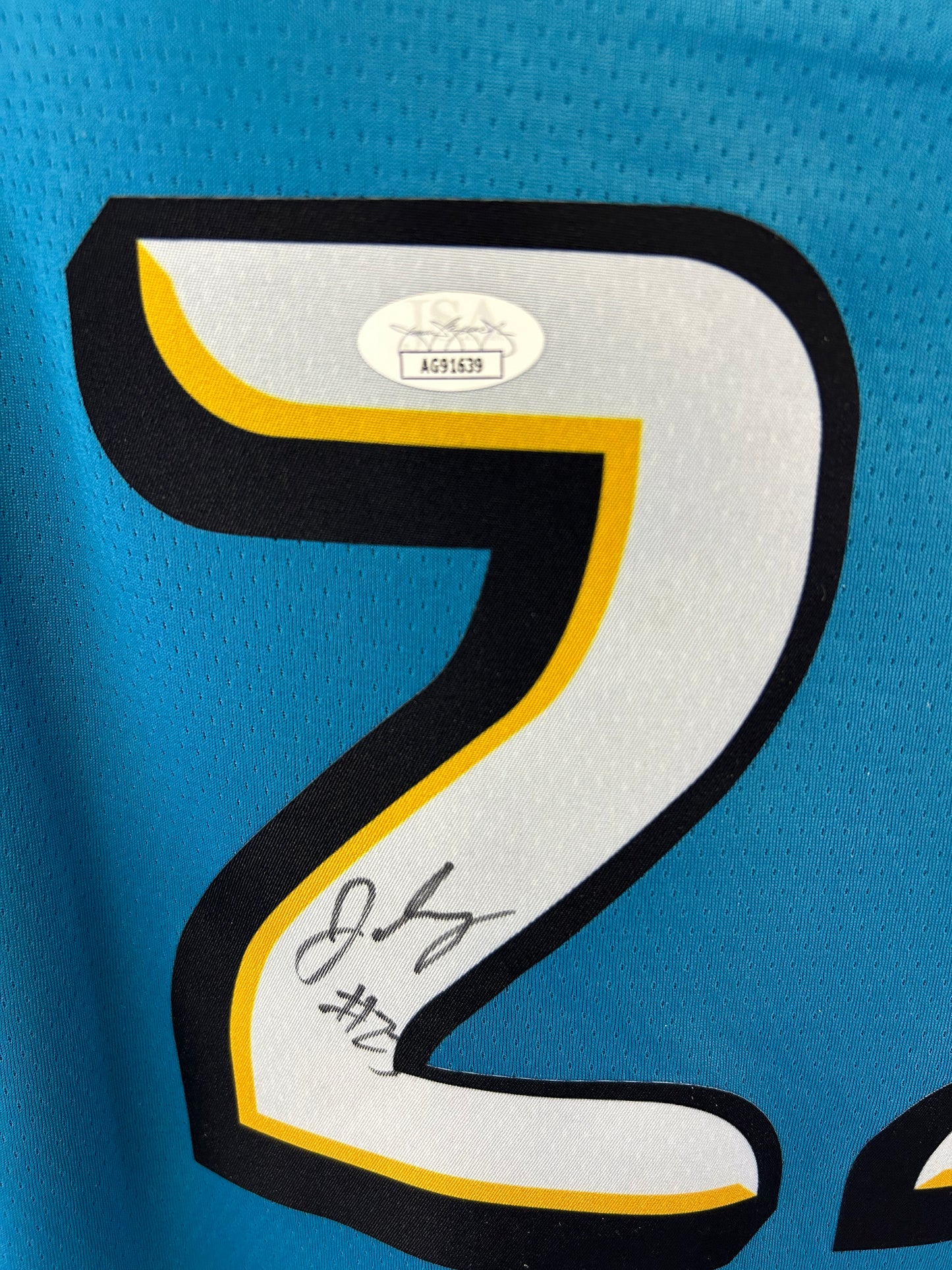 Signed Jersey - Jaden Ivy JSA