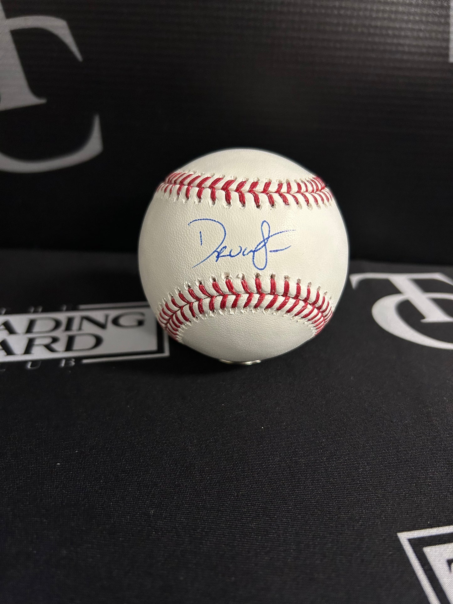 Signed Baseball - Druw Jones #1 JSA