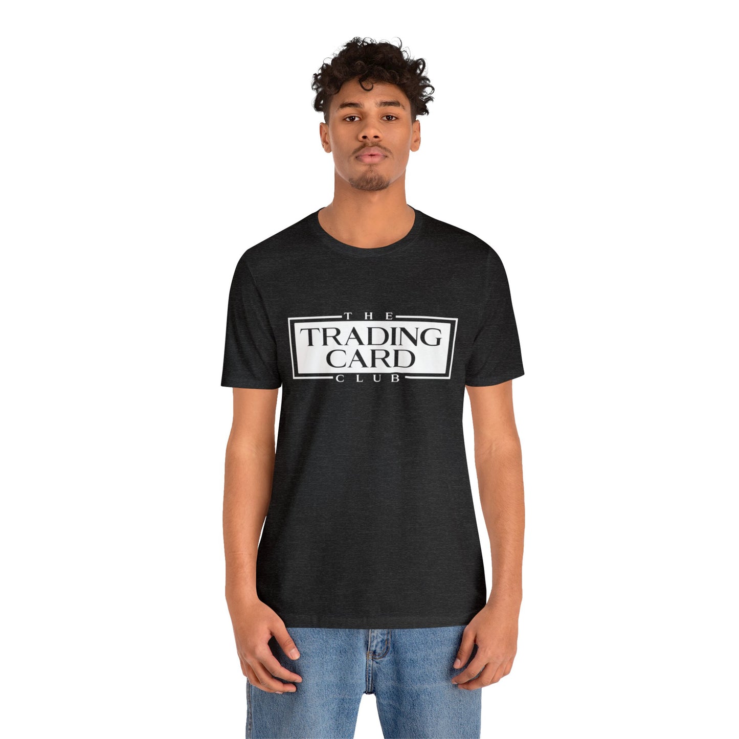 The Trading Card Club Box Logo in White