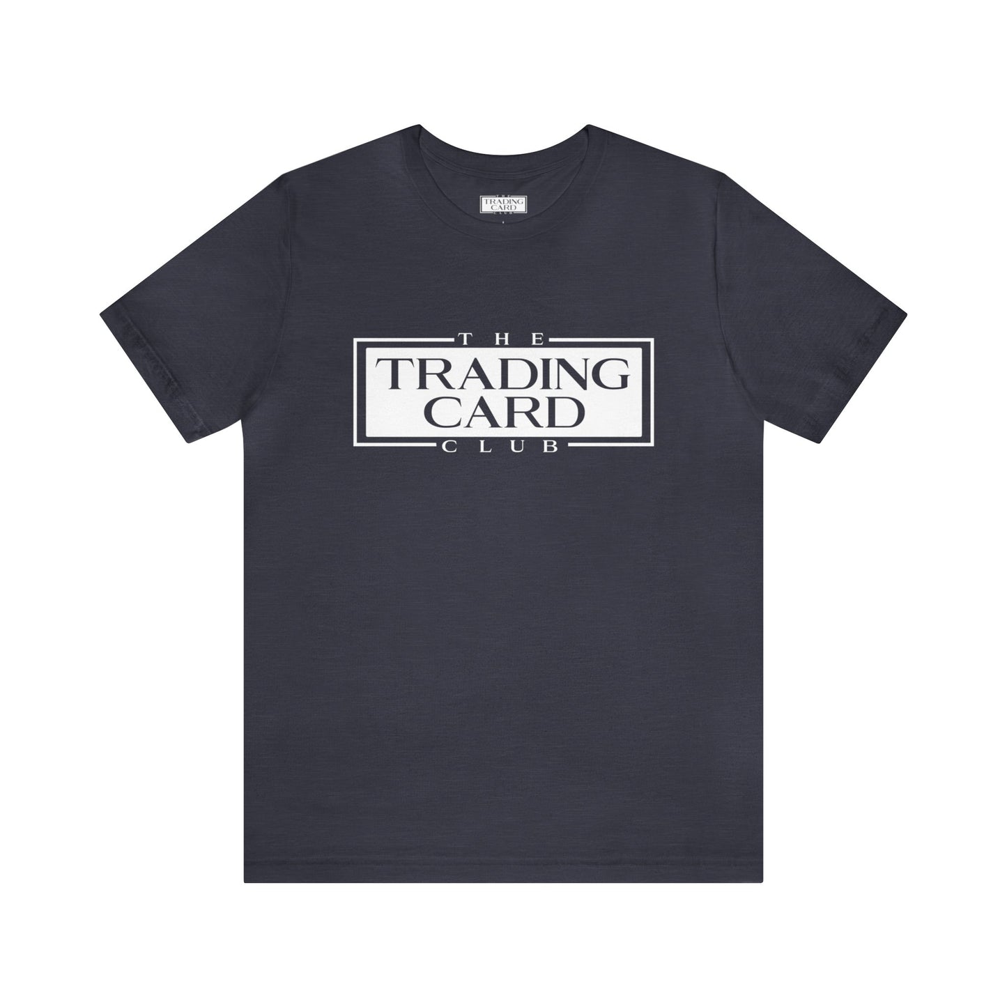 The Trading Card Club Box Logo in White