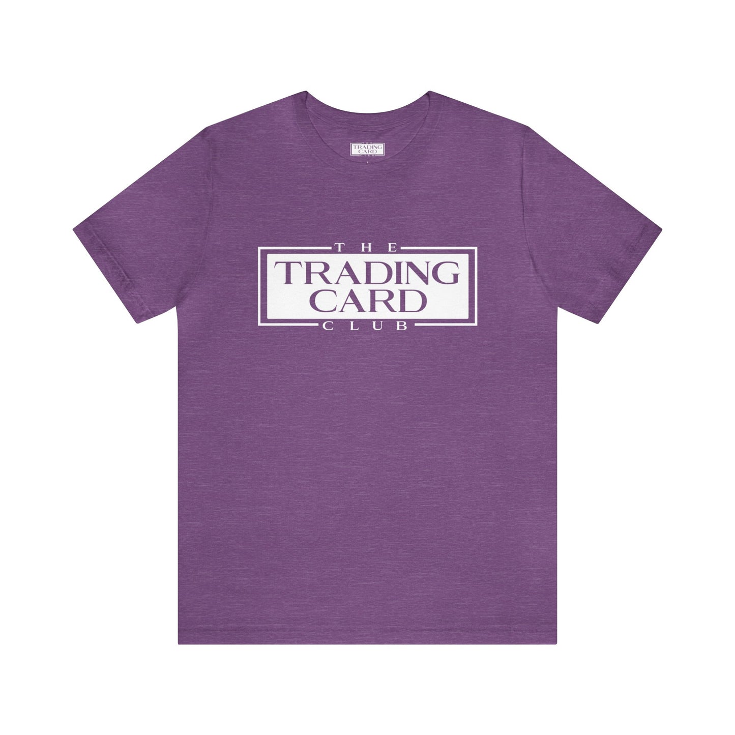 The Trading Card Club Box Logo in White