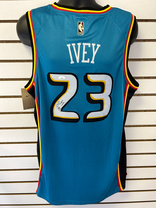 Signed Jersey - Jaden Ivy JSA