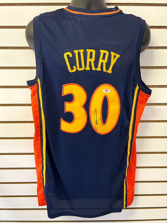 Signed Jersey - Steph Curry JSA